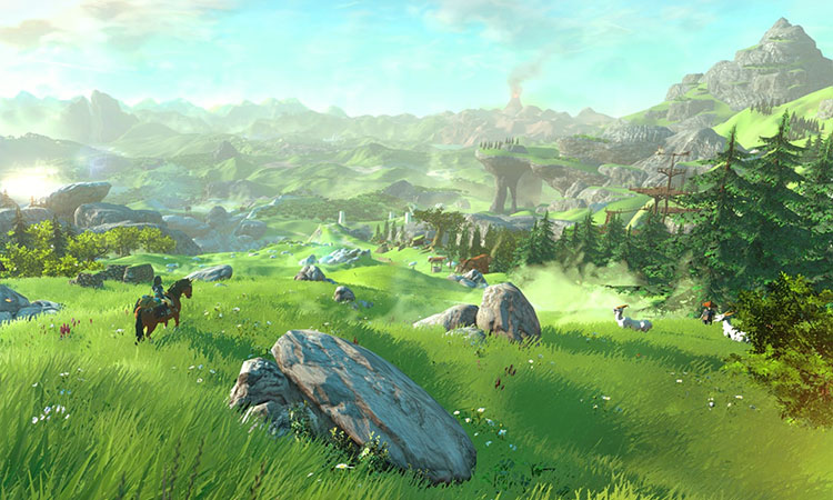 Screenshot from The Legend of Zelda: Breath of the Wild on Nintendo Switch.